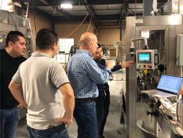 Sau khi bán máy móc lắp đặt.